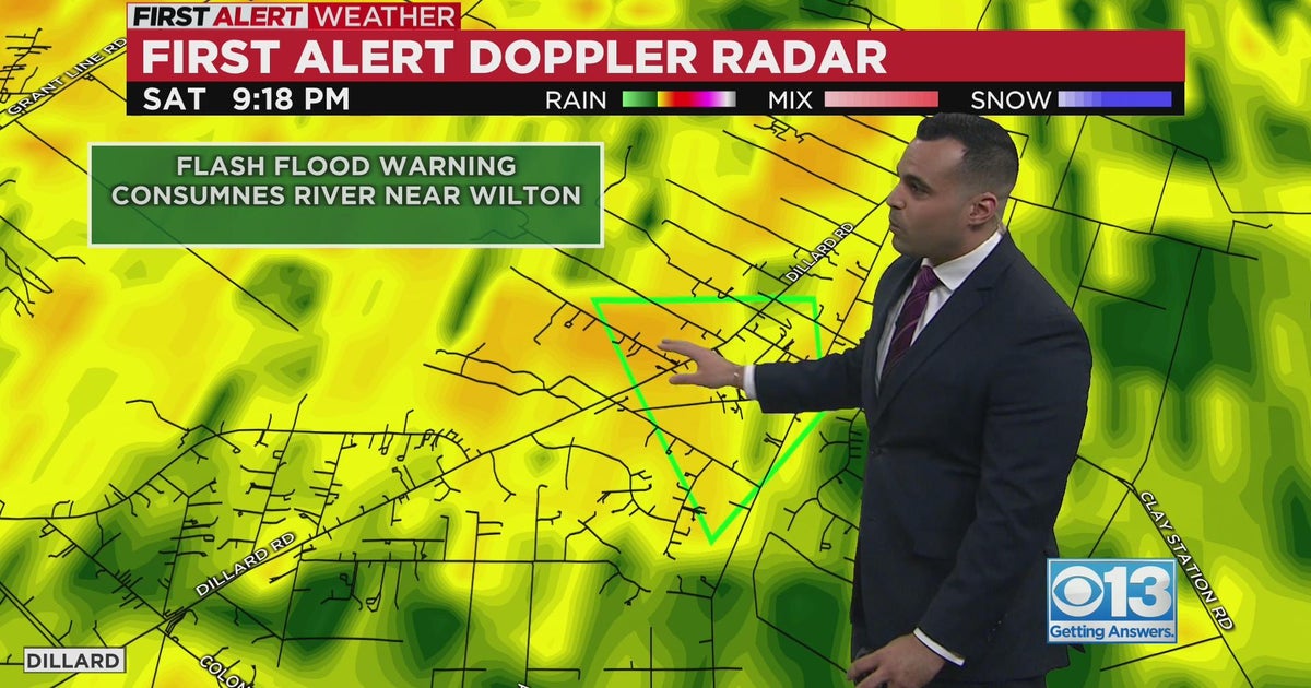 Northern California Storm Update: Flash flood warning issued for a levee in Wilton