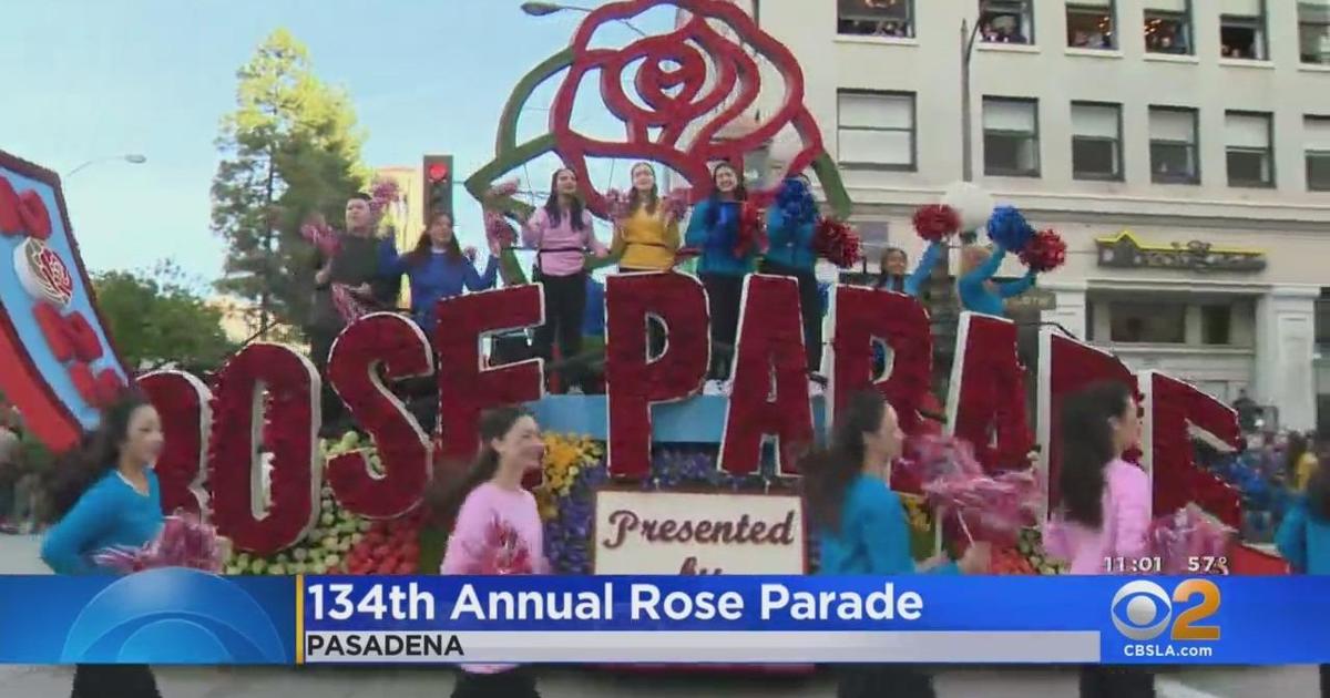 Thousands attend 134th Rose Parade in Pasadena CBS Los Angeles