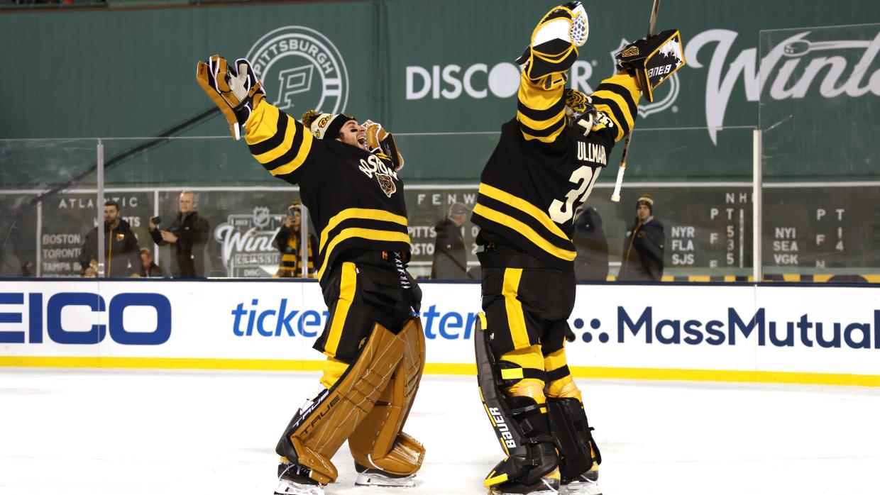 Check out some of the best pictures from the Winter Classic between