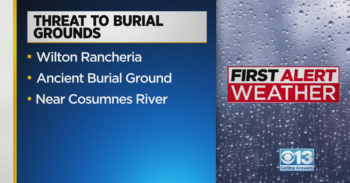 Flooding poses threat to sacred burial ground