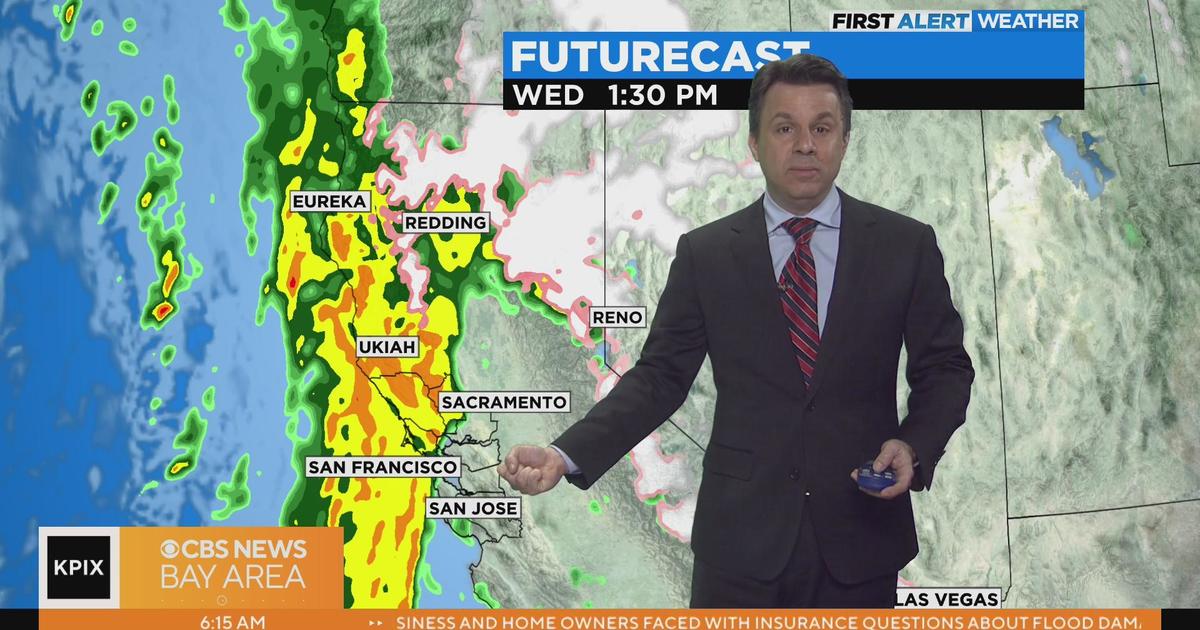 Tuesday Morning First Alert Weather Forecast With Darren Peck - CBS San ...