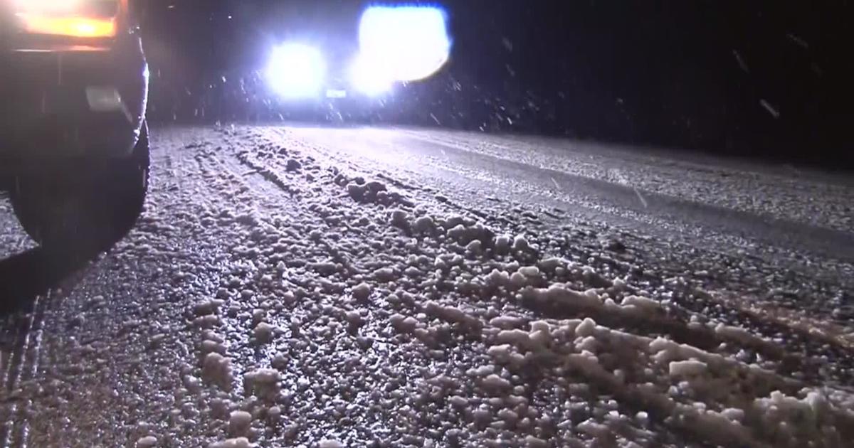 Snow Along Highway 29 In Napa County Snarls Traffic Near Calistoga ...