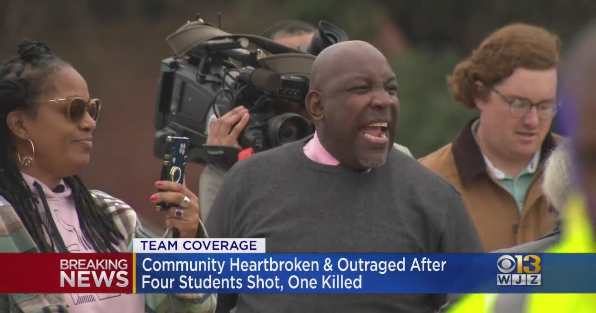 Community Upset Following Deadly Shooting - CBS Baltimore