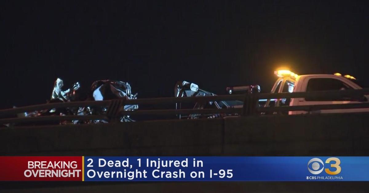 Vehicles Towed Away From Scene Of I 95 Crash That Killed 2 Cbs