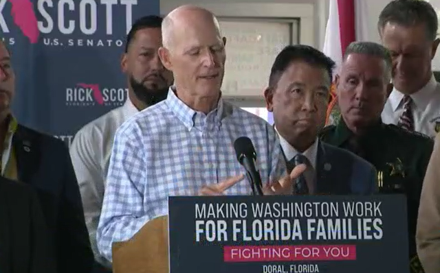 Rick Scott speaking