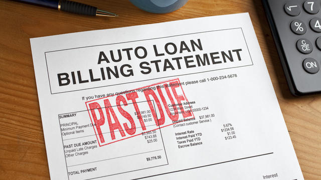 Auto Loan Billing Statement 