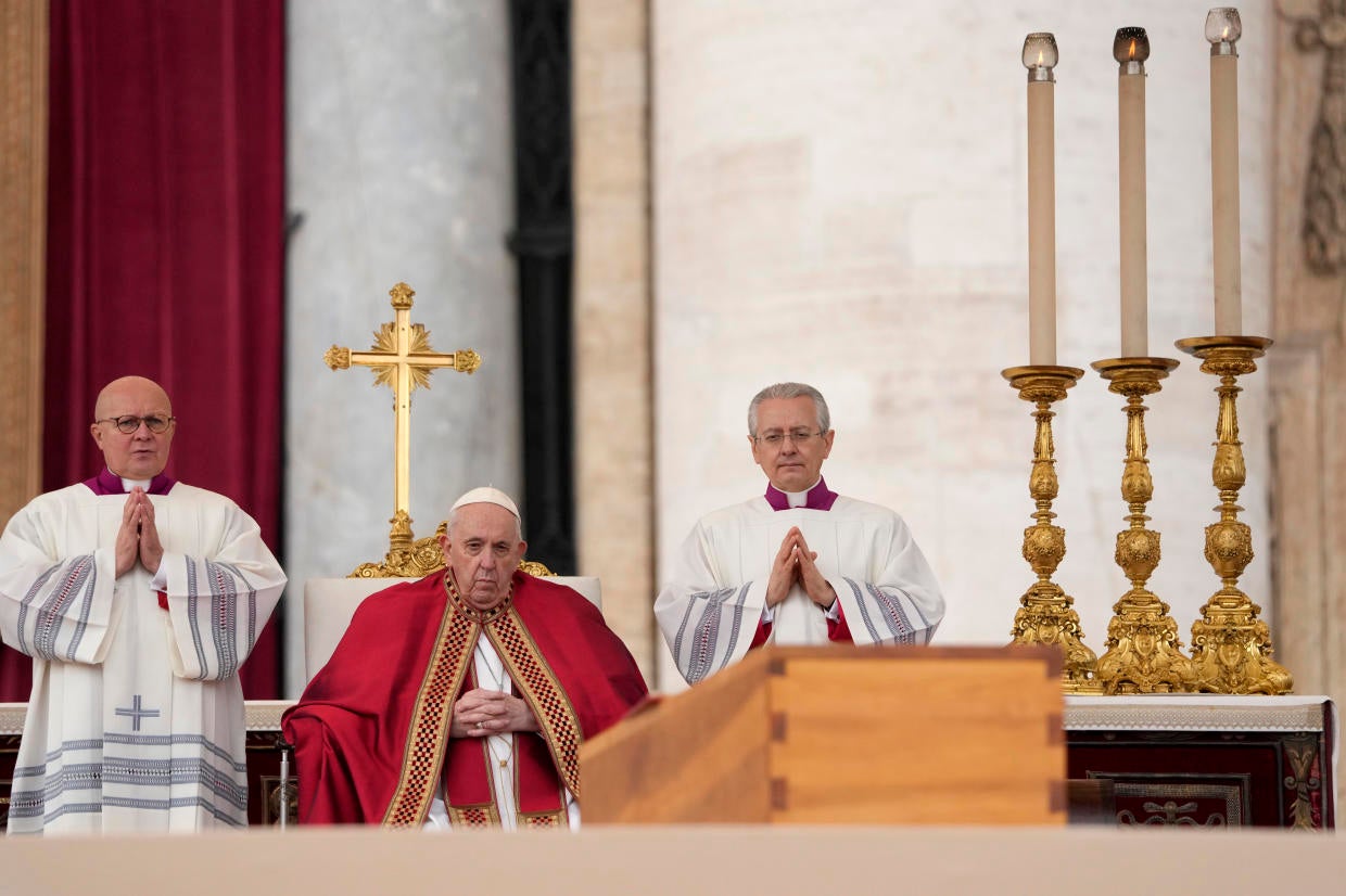 Pope Emeritus Benedict XVI laid to rest by his successor Pope Francis