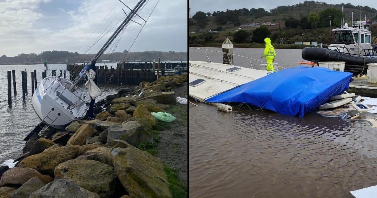 Crews Respond Quickly To Reports Of Storm-damaged Boats In Bodega Bay ...