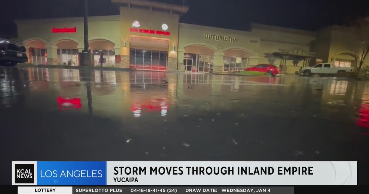 Storm sweeps through Inland Empire, leaves minor flooding in its wake ...