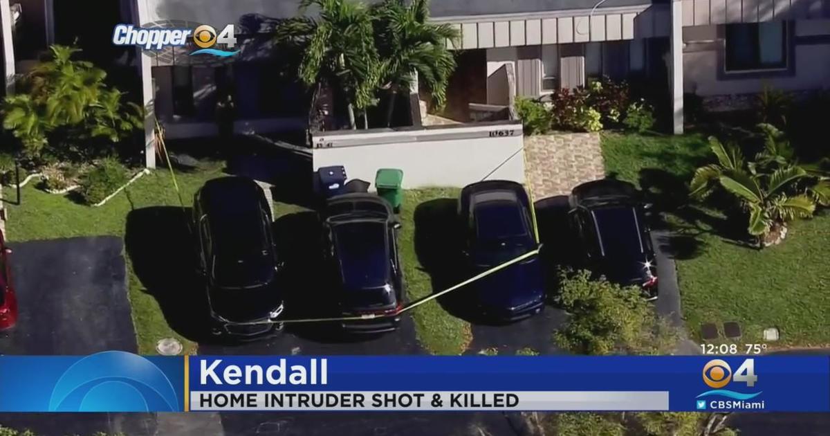 Kendall home owner shot, killed intruder