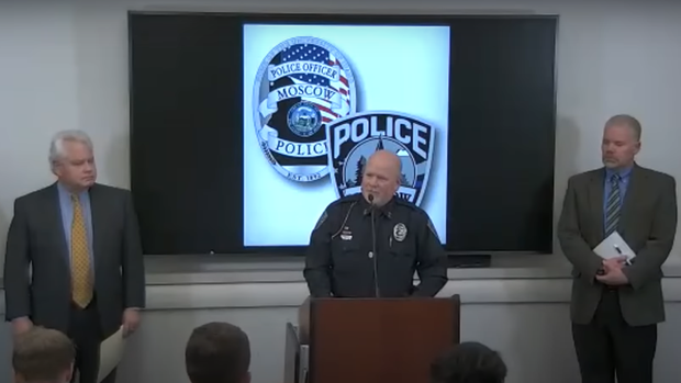 Moscow police chief James Fry