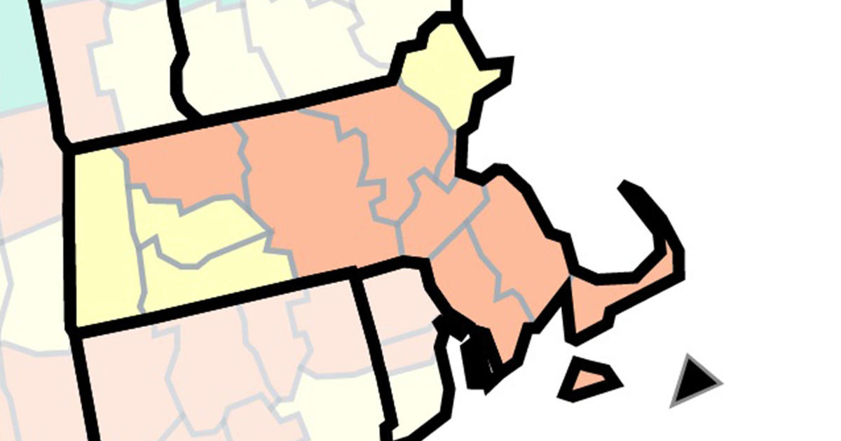 CDC map shows most of Massachusetts has 'high' COVID community levels