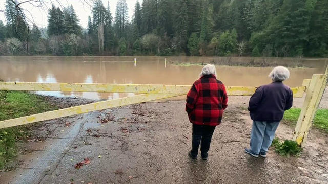 Russian River level rising from recent storms 
