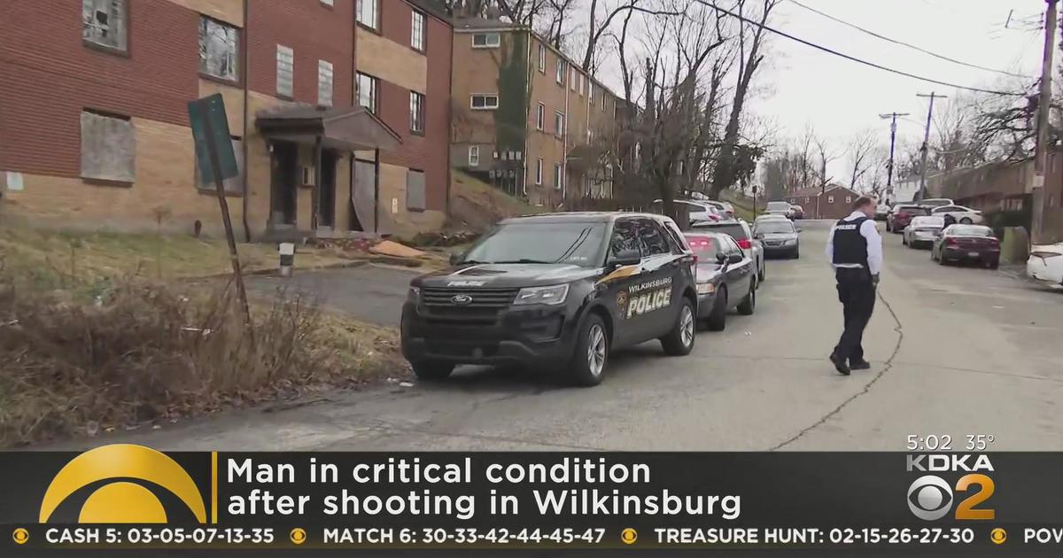 Man In Critical Condition After Wilkinsburg Shooting - CBS Pittsburgh