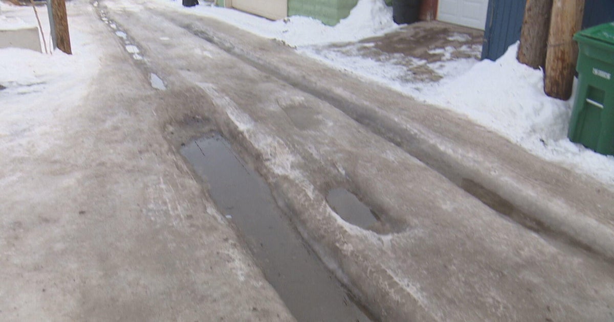 Rutted roads remain more than a week after snowstorm - CBS Colorado