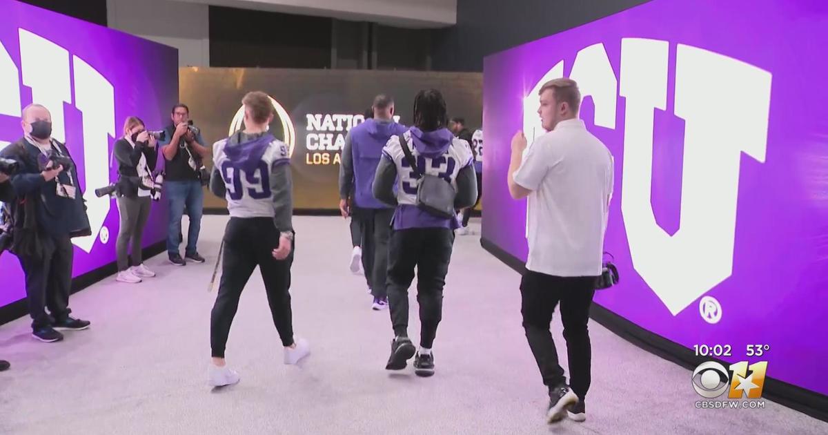 TCU fans head to California to show support at CFP National Championship