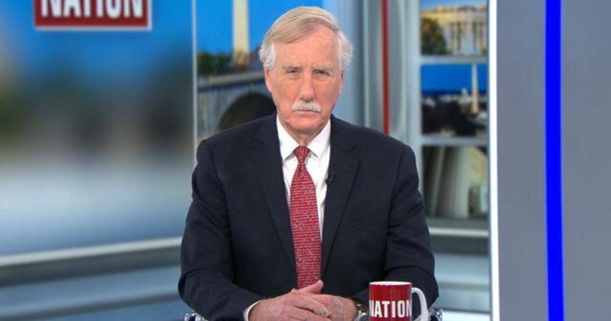 Sen. Angus King says cutting aid to Ukraine would be