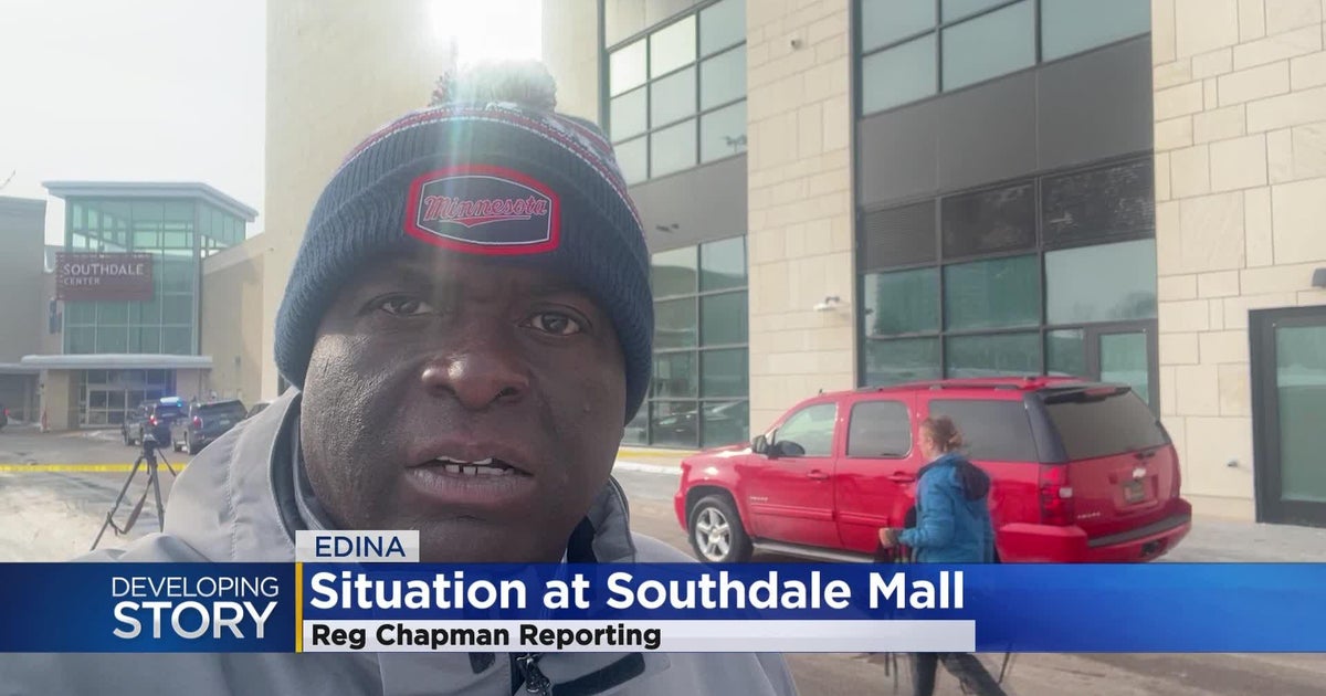 Developing Heavy police presence at Southdale Center in Edina CBS