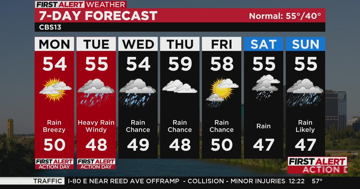 Monday afternoon forecast - Jan. 9, 2023