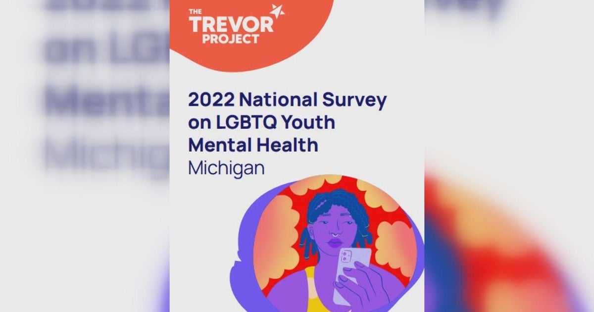 Survey: Nearly half of LGBTQ youth in Michigan considered suicide - CBS ...