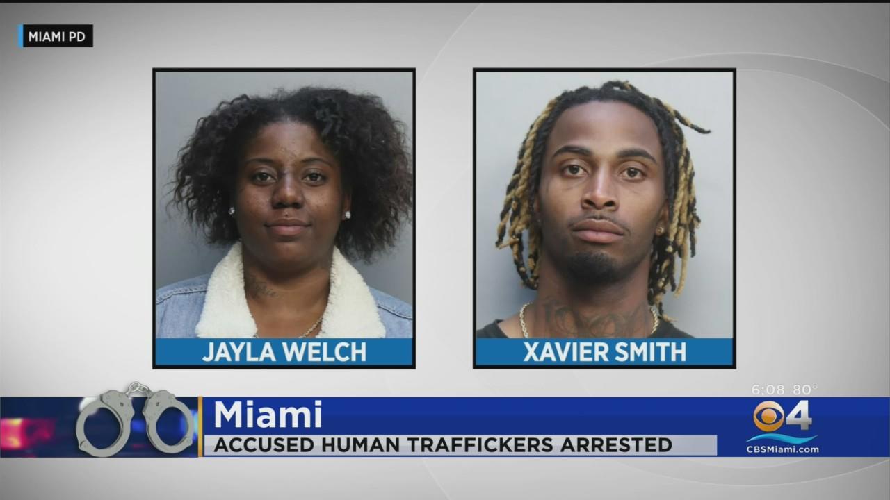 Man, woman accused of trafficking teen girl for sex - CBS Miami