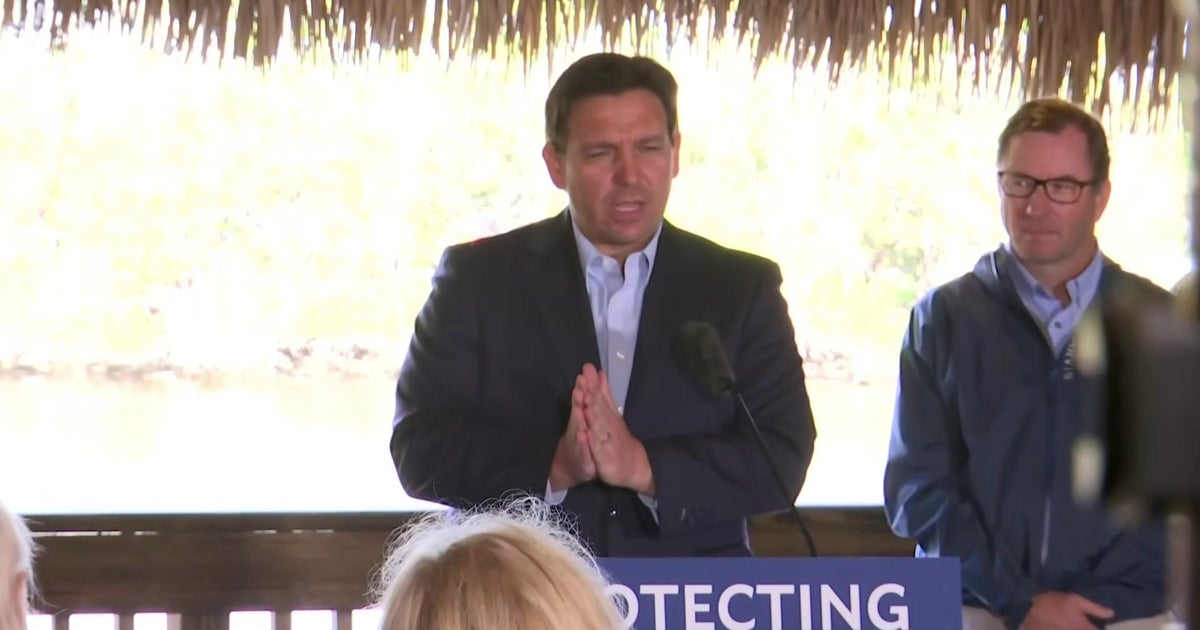 Gov. DeSantis wants control of federal money for Everglades projects Gov. DeSantis wants control of federal money for Everglades projects