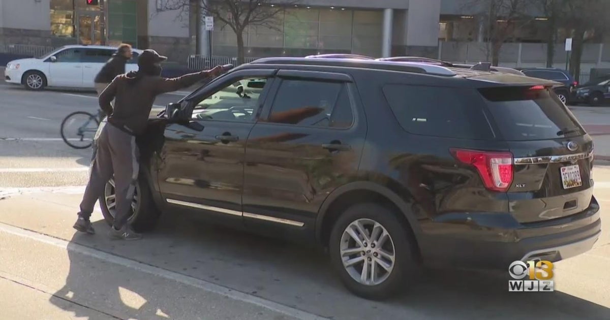 'No squeegee zones' go into effect in hightraffic areas of Baltimore CBS Baltimore