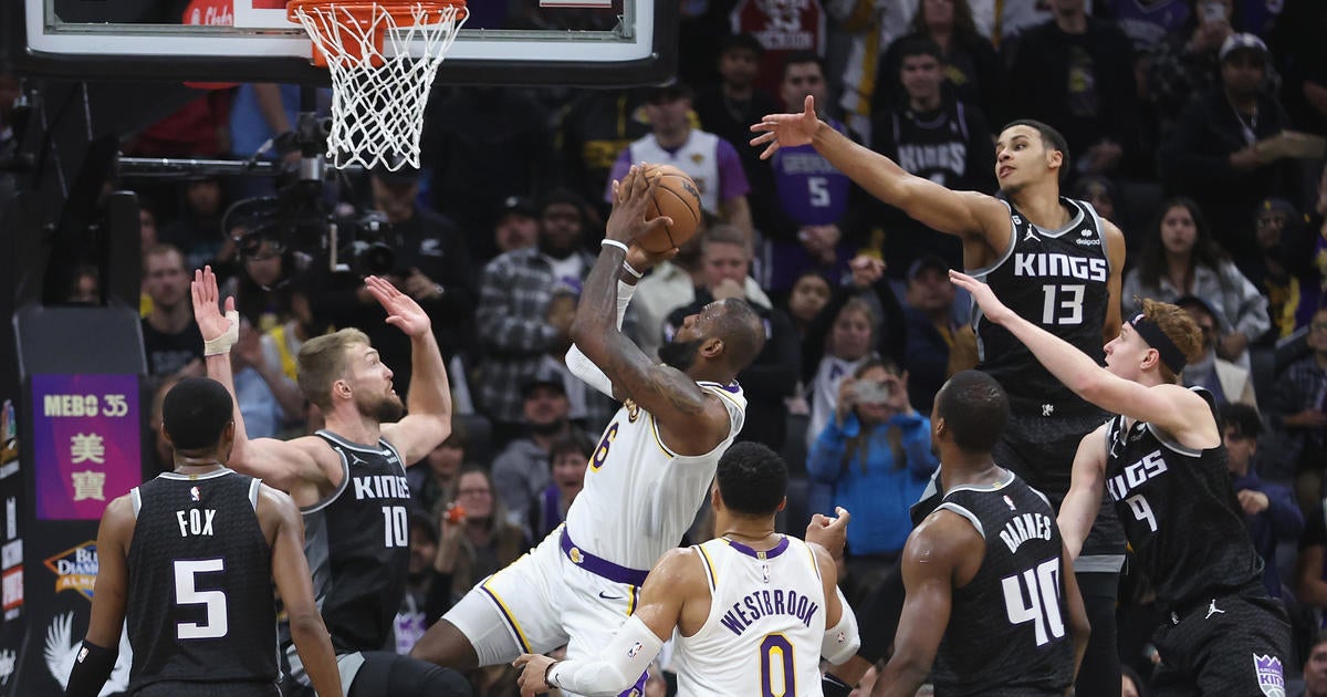 LeBron James Scores 37 Points, Lakers Beat Kings 136-134 - CBS Los Angeles