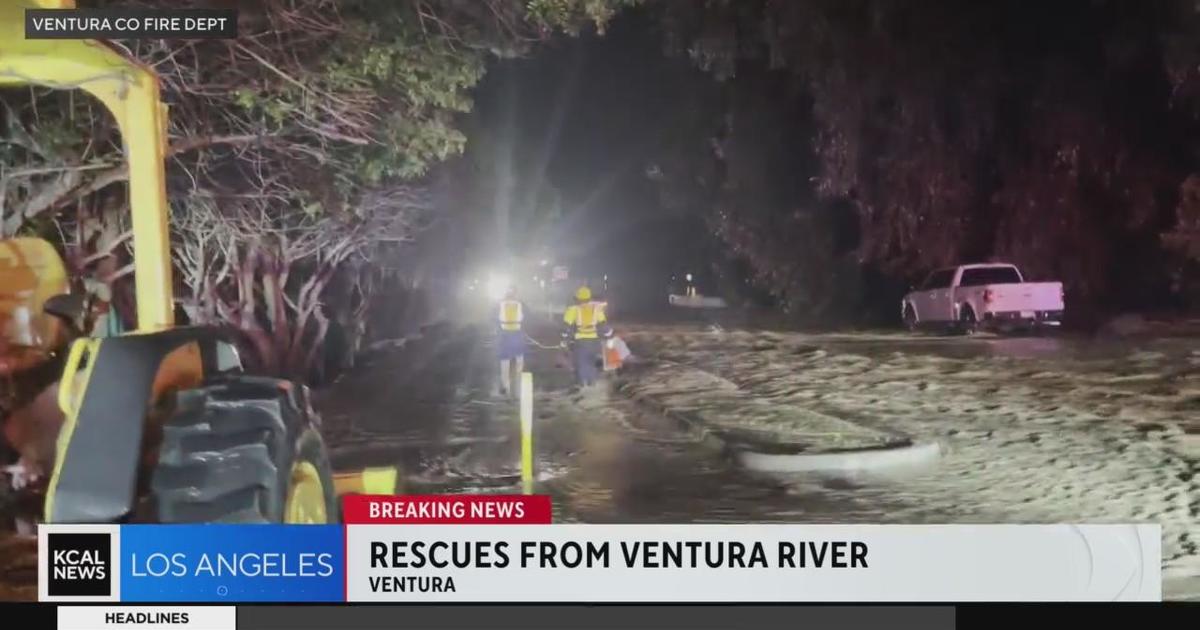18 rescued from flooding in Ventura CBS Los Angeles