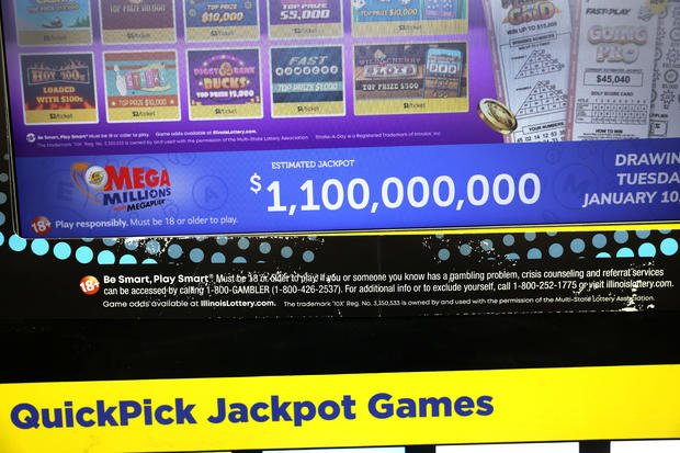 Mega Millions Lottery Jackpot Reaches $1.1 billion 