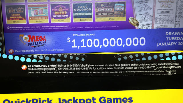 Mega Millions Lottery Jackpot Reaches $1.1 billion 