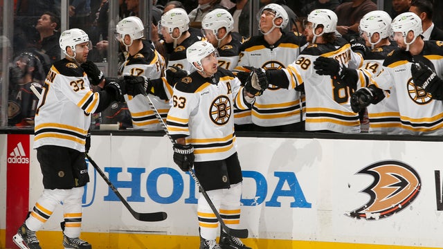 Boston Bruins v Anaheim Ducks 