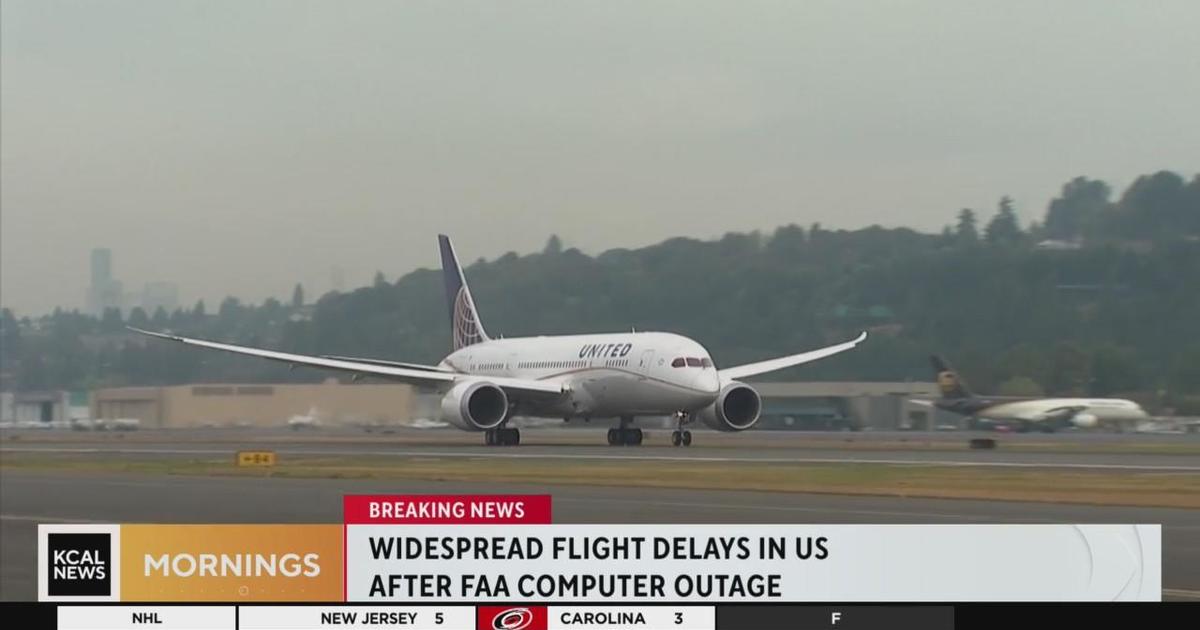 Widespread Flight Delays Across US Due To FAA Computer Outage - CBS Los ...