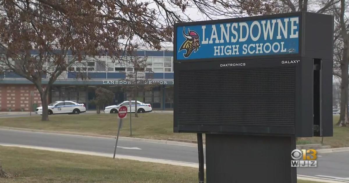 Students react to Lansdowne High School stabbing - CBS Baltimore