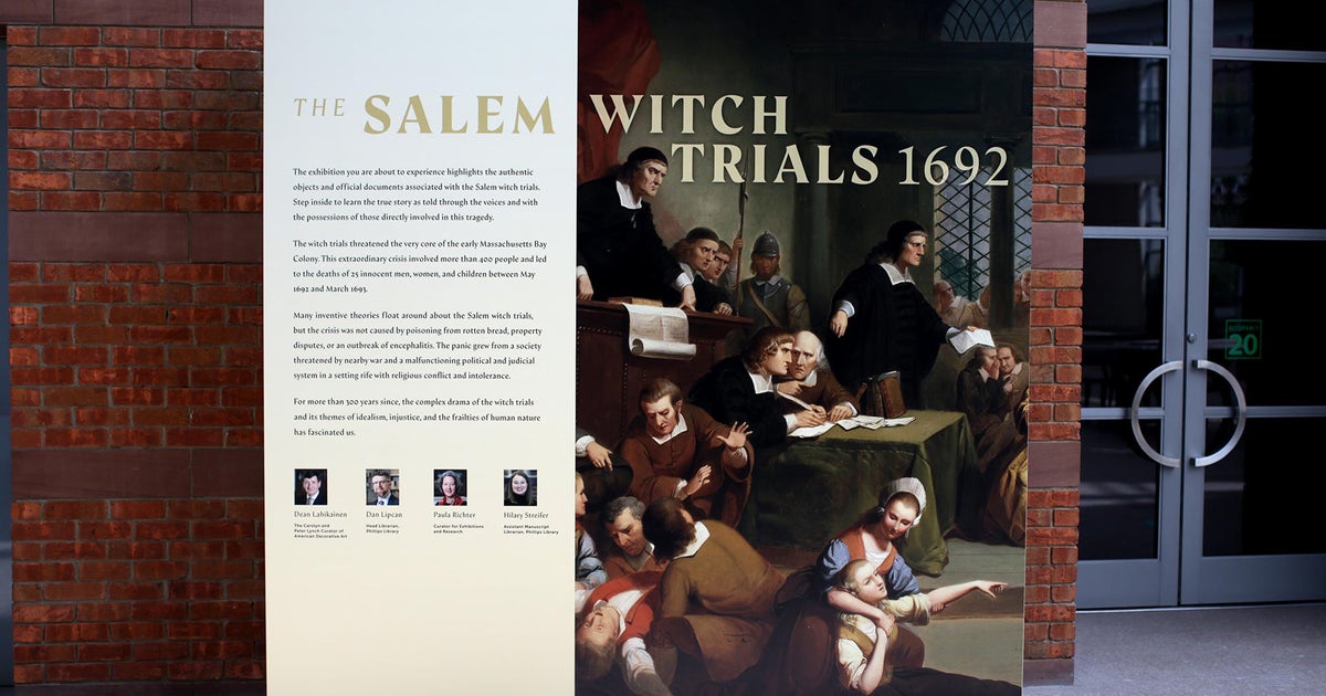 Hundreds of Salem Witch Trials documents get new home - CBS Boston