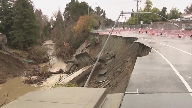 Castro Valley storm damage 