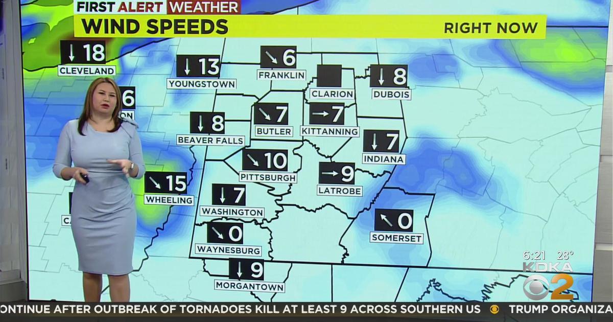 KDKA-TV Evening Forecast (1/13) - CBS Pittsburgh