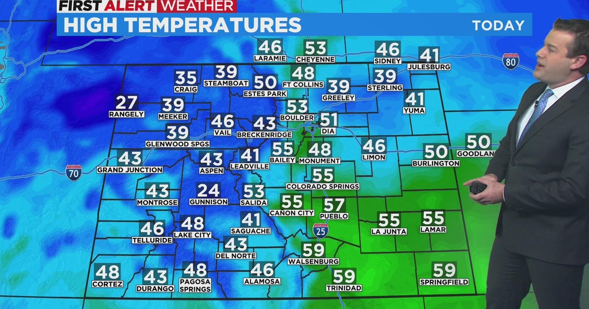Warmer statewide on Friday and Saturday - CBS Colorado