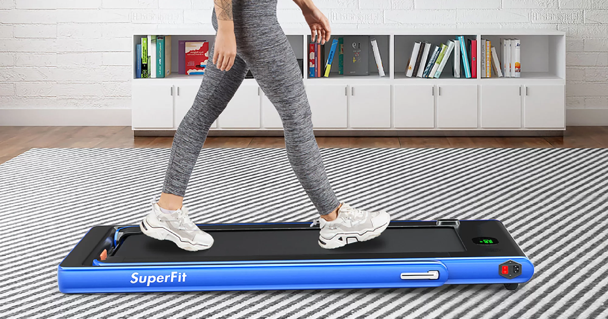 Walmart flash deal of the day Save 150 on this foldable treadmill for