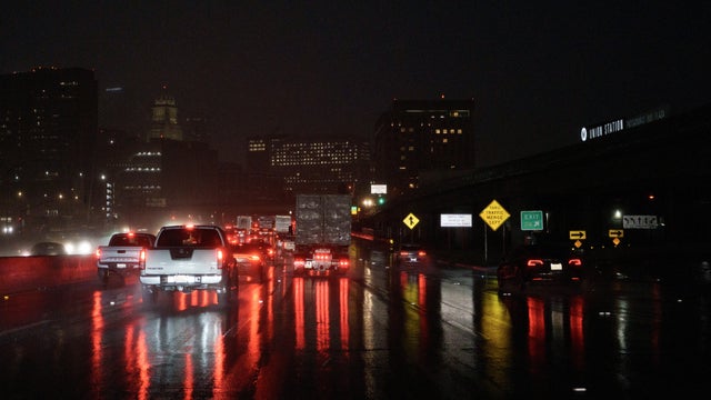 California Braces For Widespread Floods As Rain Lashes State 