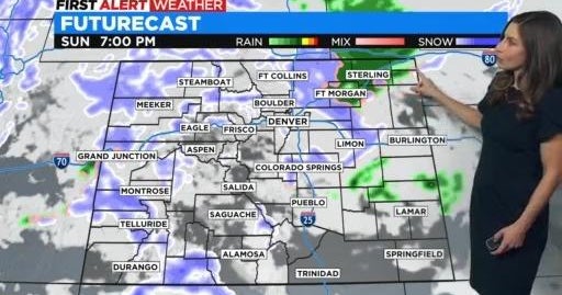 Mild start to the holiday weekend - CBS Colorado