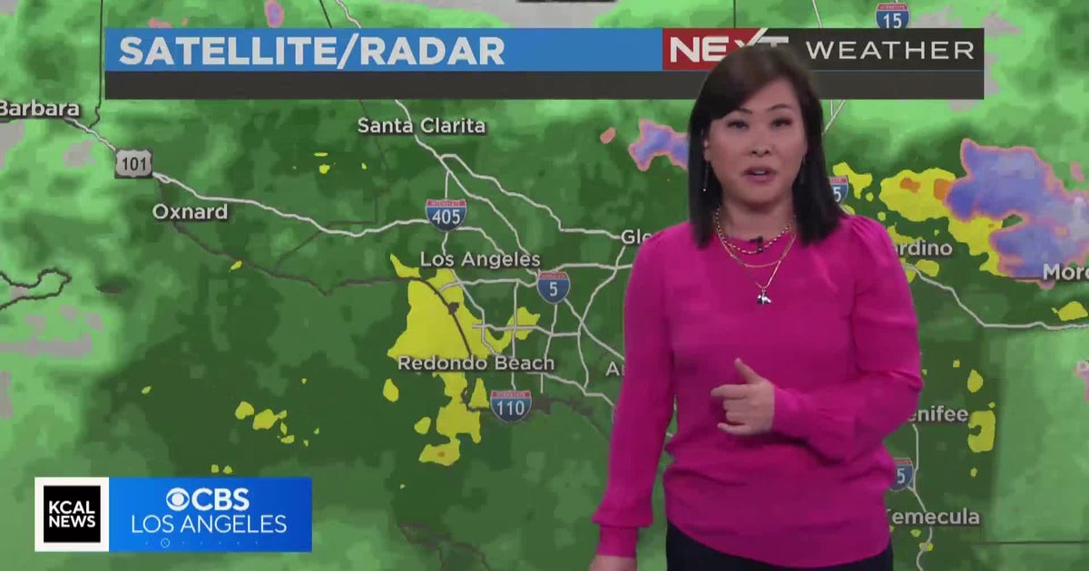 Latest storm brings heavy rain to Southern California CBS Los Angeles
