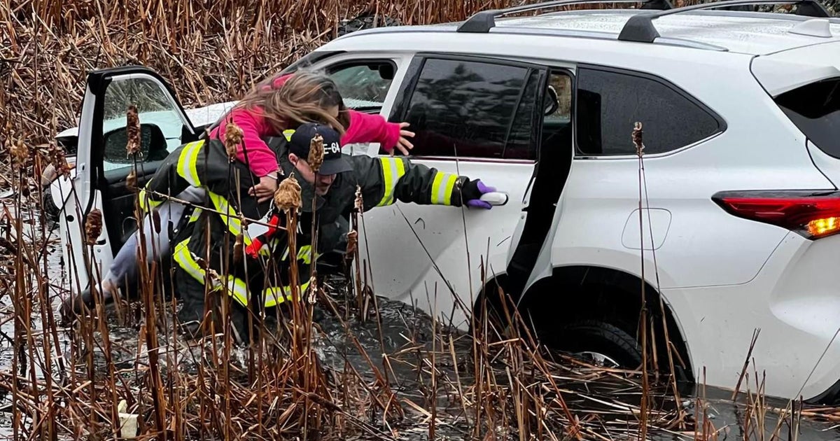 Slippery conditions cause multiple crashes in Harwich and Dennis - CBS ...