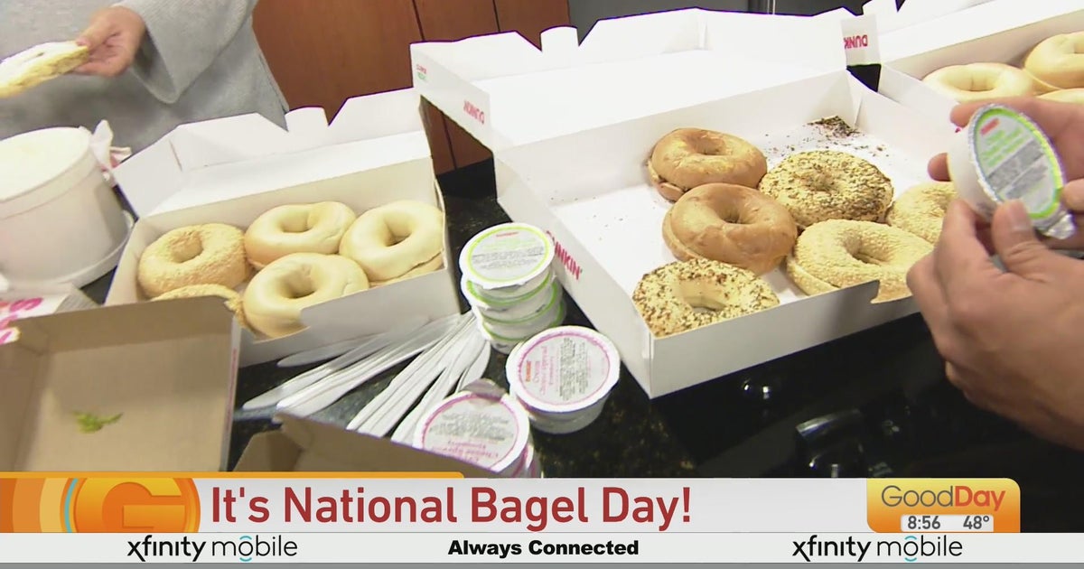 National Bagel Day with Dunkin' Donuts! Good Day Sacramento