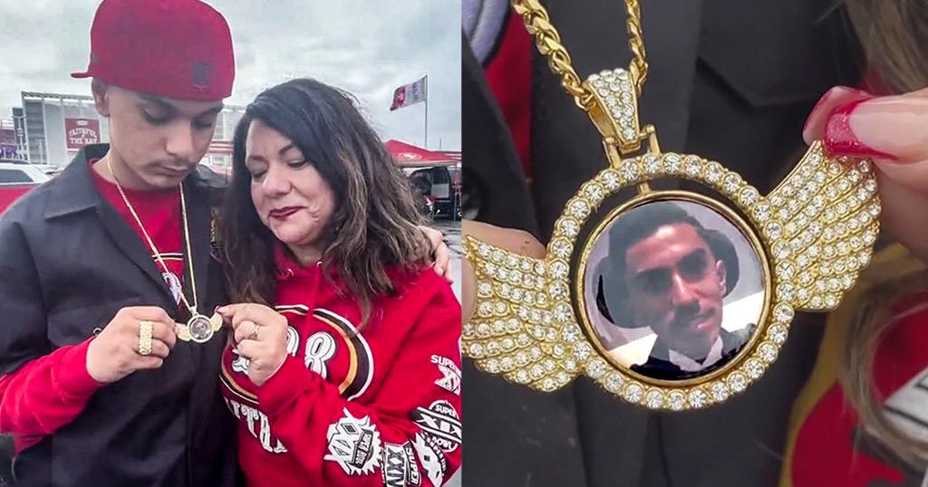 49ers superfan tailgates to honor deceased son