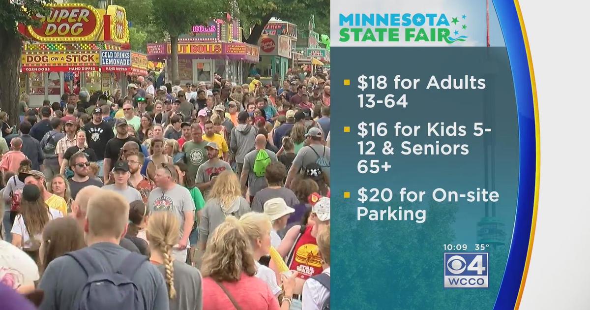 Minnesota State Fair admission prices go up 1 CBS Minnesota