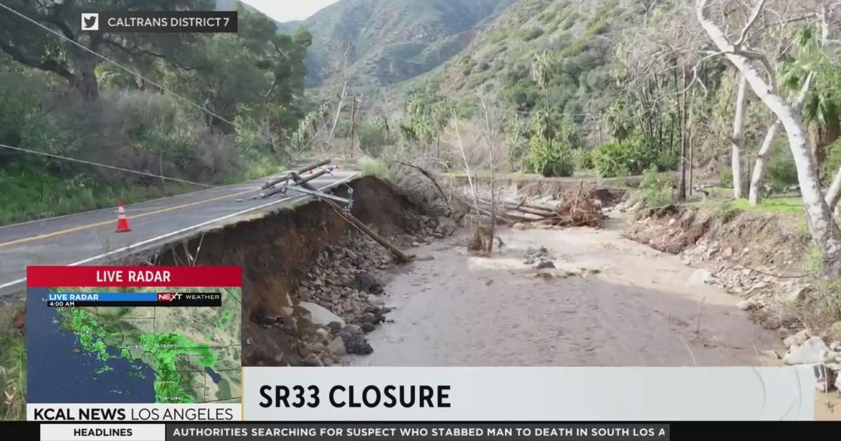 Ventura County flooding, evacuations, road closures continue CBS Los