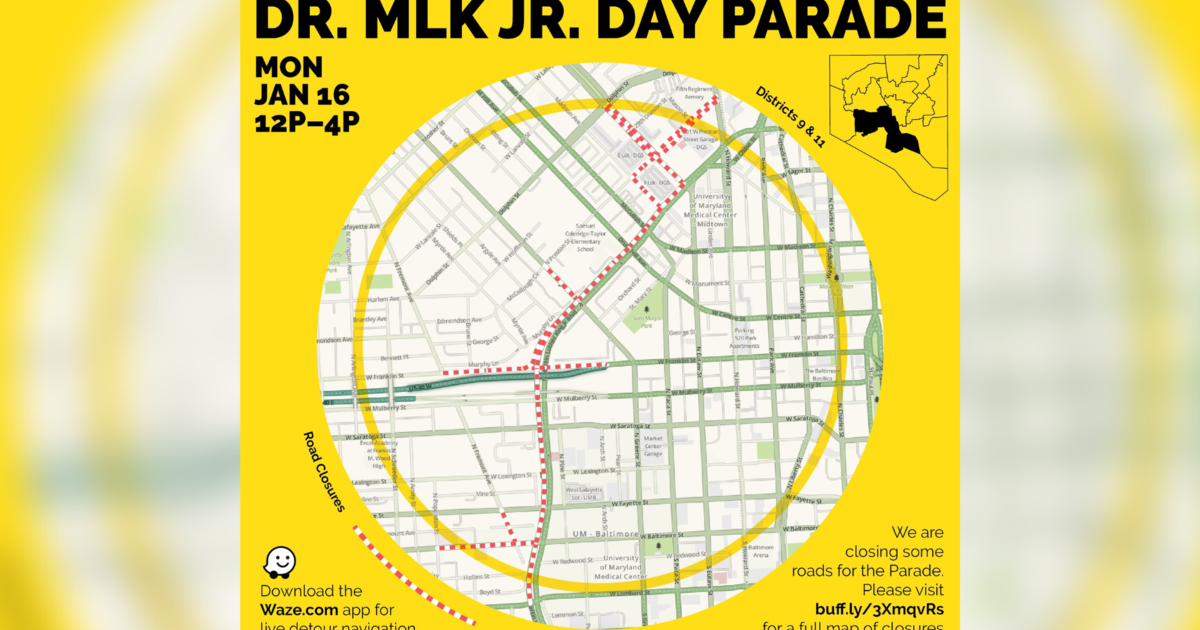 Street closures, parking restrictions in effect for MLK Day Parade in