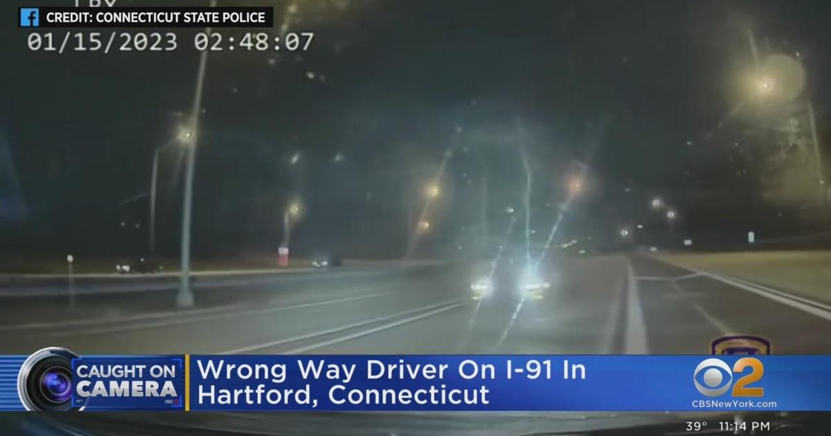 Wrong-way driver spotted on I-91 in Connecticut