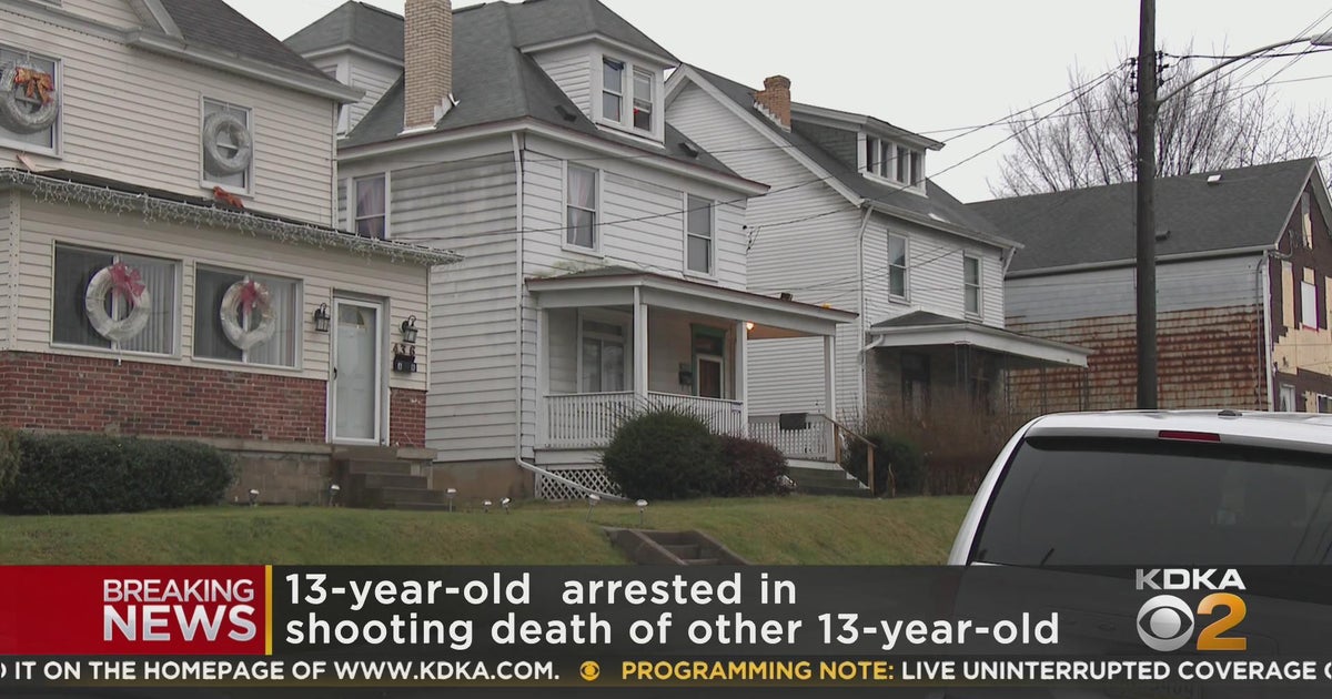 13-year-old arrested in shooting death of another 13-year-old - CBS ...